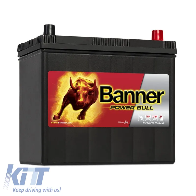 Car Battery 12V 45Ah Right Banner Power Bull 390A (EN) R4523