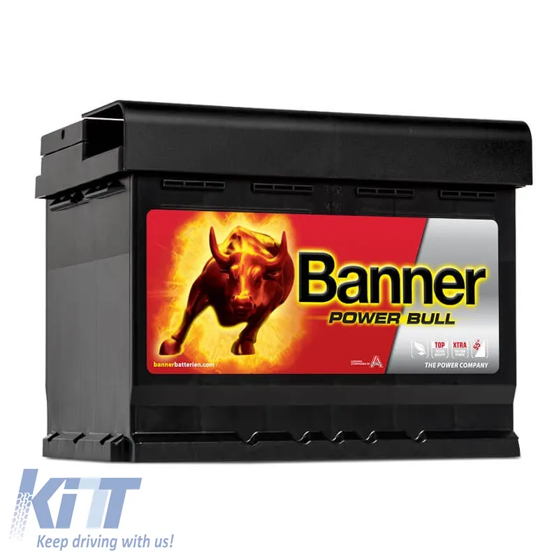 Car Battery 12V 62Ah Right Banner Power Bull 550A (EN) R6219