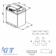 Car Battery 40Ah Right Bosch 330A (EN) S4030-image-6314971