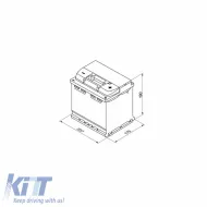 Car Battery 52Ah Right Bosch 470A (EN) S4002-image-6314937