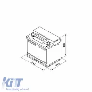 Car Battery 56Ah Right Bosch 480A (EN) S3005-image-6316067
