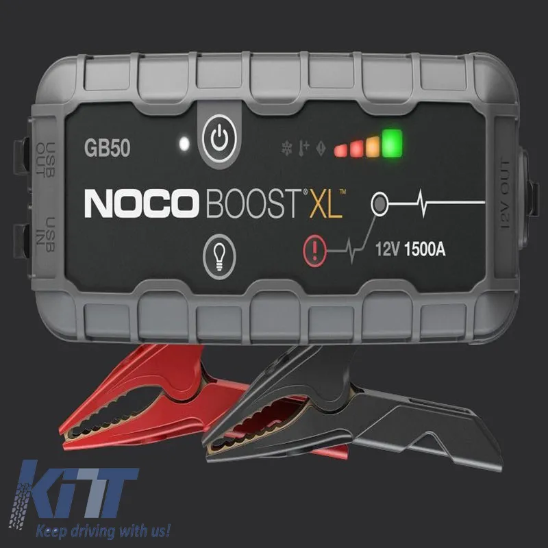 Car Booster Noco Boost XL UltraSafe GB50 12 Volt 1500 Amper