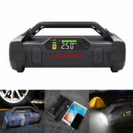 Car Booster, Powerbank, Compressor 150PSI, Led Light 4 in 1 Lokithor JA301 12 Volt 2000A