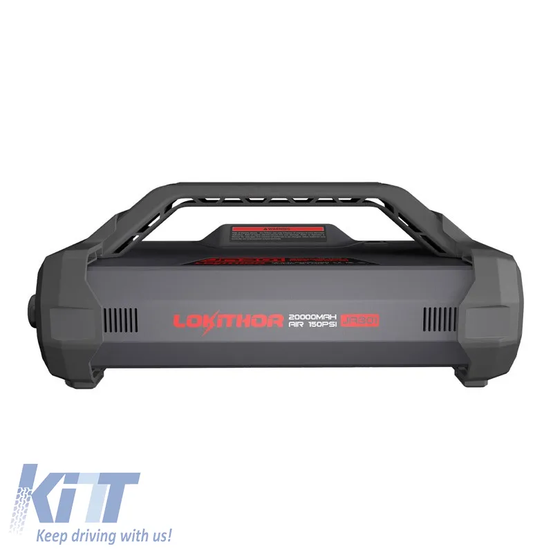 Car Booster, Powerbank, Compressor 150PSI, Led Light 4 in 1 Lokithor JA301 12 Volt 2000A