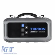 Car Booster, Powerbank, Compressor, Led Light 4 in 1 Topdon V2200AIR 12 Volt 2200A-image-6320237