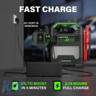 Car Booster, Powerbank, Led Light 3 in 1 Lokithor J10000HD 12 Volt 10000A / 24V 5000A-image-6317642