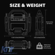 Car Booster, Powerbank, Led Light 3 in 1 Lokithor J10000HD 12 Volt 10000A / 24V 5000A-image-6317648