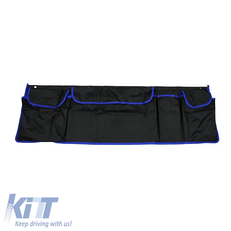 Car Boot Organizer suitable for Black / Blue 95x30cm 17172