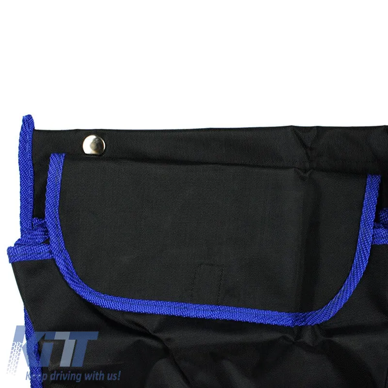 Car Boot Organizer suitable for Black / Blue 95x30cm 17172