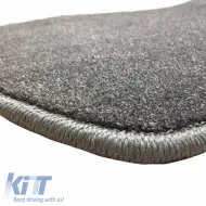 Car Carpets suitable for Skoda Fabia 2006-2014 Gray 4 Pieces-image-6292673