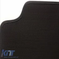 Car Carpets suitable for Smart W453 2014+ With One Emblem Black 2 Pieces-image-6302616
