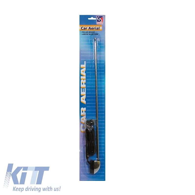 Car Column Antenna Black KS 35302