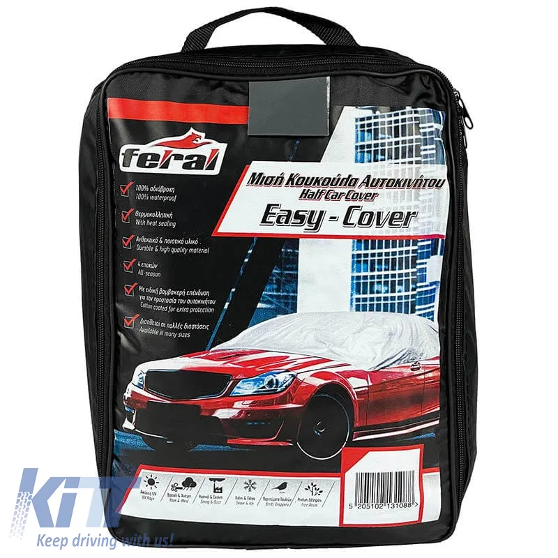 Car Cover Half Feral Medium 260x160x60cm