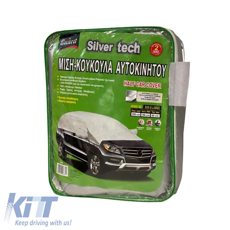 Car Cover Half Guard suitable for Jeep X-Large 390x156x60cm