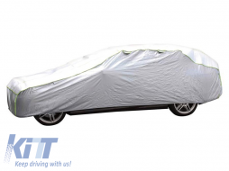 Car cover suitable for hail protection XXL size Gray (571 x 203 x 119 cm) - ABAUSC6006755