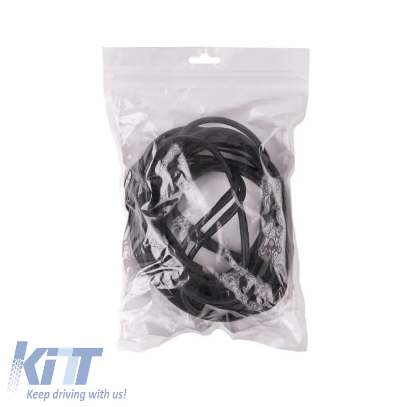 Car Door Trim Protector Black Sink With Double Sided Tape 5mm x 5mm x 15 Meters