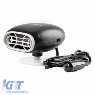 Car Heater / Defroster Plug In Lighter 12 Volt 150 Watt 13 Amper Black / White Color Amio 02900, CH-09 - CGRCMAR6037375