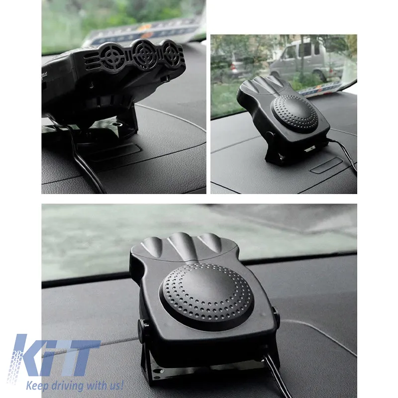 Car Heater / Defroster Plug In Lighter 12 Volt 150 Watt Black Color 15271