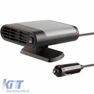 Car Heater / Defroster Plug In Lighter 12 Volt 150 Watt Black/Grey Color 15273