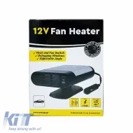 Car Heater / Defroster Plug In Lighter 12 Volt 150 Watt Black/Grey Color 15273-image-6306428