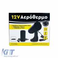 Car Heater / Defroster Plug In Lighter Tube 12 Volt 150 Watt Black Color-image-6306414
