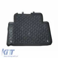 Car Mats 3D from Rubber suitable for Audi Q7 4L 06-15 7 Seats ''Star Diamond'' 5 Pcs Grey-image-6307610