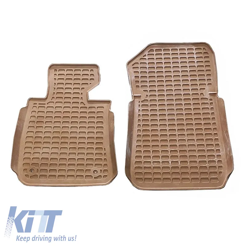 Car Mats 3D from Rubber suitable for BMW 1 E81, E87 04-11 ''Star Diamond'' 4 Pcs Beige