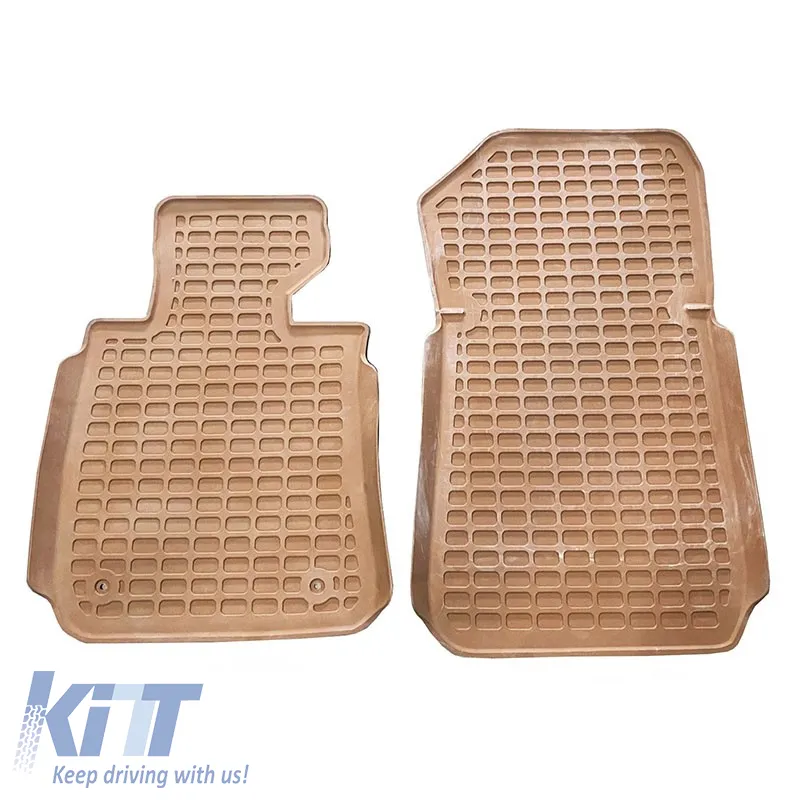 Car Mats 3D from Rubber suitable for BMW 1 E81, E87 04-11 ''Star Diamond'' 4 Pcs Beige