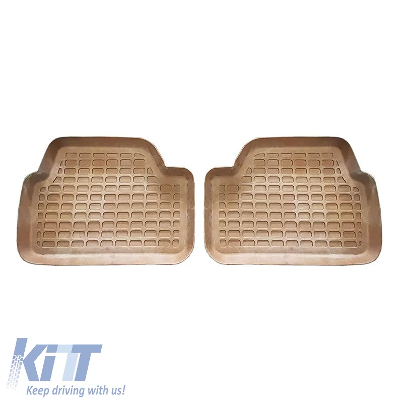 Car Mats 3D from Rubber suitable for BMW 1 E81, E87 04-11 ''Star Diamond'' 4 Pcs Beige