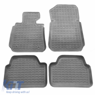 Car Mats 3D from Rubber suitable for BMW 1 E81, E87 04-11 ''Star Diamond'' 4 Pcs Grey