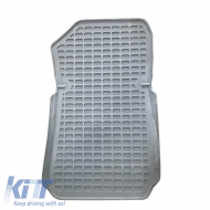 Car Mats 3D from Rubber suitable for BMW 3 E90 / E91 05-11 ''Star Diamond'' 4 Pcs Grey-image-6307655