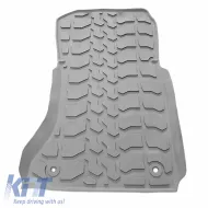 Car Mats 3D from Rubber suitable for BMW 7 F01 09-15 ''Star Diamond'' 5 Pcs Grey-image-6307913