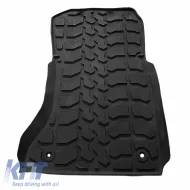 Car Mats 3D from Rubber suitable for BMW 7 F01 09-15 ''Star Diamond'' 5 Pcs Black-image-6307920