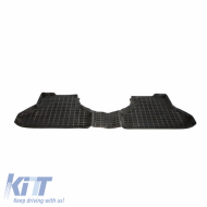Car Mats 3D from Rubber suitable for BMW X5 E70 07-13, F15 13-18 / X6 E71 07-13, F16 15-19 ''Star Diamond'' 3 Pcs Black