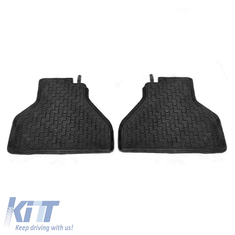 Car Mats 3D from Rubber suitable for BMW X5 E70 07-13 & 7 Seats, F15 13-18 / X6 E71 07-13, F16 15-19 ''Star Diamond'' 6 Pcs Black