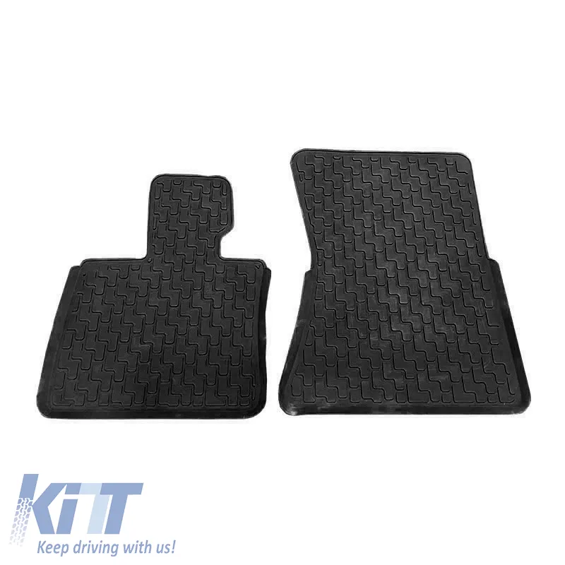 Car Mats 3D from Rubber suitable for BMW X5 E70 07-13 & 7 Seats, F15 13-18 / X6 E71 07-13, F16 15-19 ''Star Diamond'' 6 Pcs Black