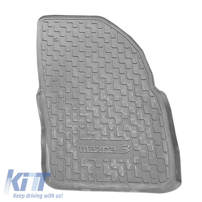 Car Mats 3D from Rubber suitable for Mazda 3 03-09 ''Star Diamond'' 4 Pcs Grey