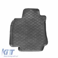 Car Mats 3D from Rubber suitable for Nissan Tiida / Versa 2006-2012 ''Star Diamond'' 4 Pcs Black-image-6308773