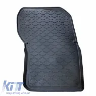 Car Mats 3D from Rubber suitable for Peugeot 4007 2008-2012 / Citroen C-Crosser 2008-2013 / Mitsubishi Outlander 2007-2012 ''Star Diamond'' 3 Pcs Black-image-6307683