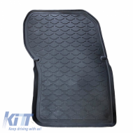 Car Mats 3D from Rubber suitable for Peugeot 4007 2008-2012 / Citroen C-Crosser 2008-2013 / Mitsubishi Outlander 2007-2012 ''Star Diamond'' 3 Pcs Black