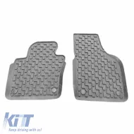 Car Mats 3D from Rubber suitable for VW Tiguan 07-15 ''Star Diamond'' 3 Pcs Grey-image-6307810