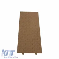 Car Mats 3D from Rubber suitable for Mercedes-Benz S-Class 05-13 W221 Long ''Star Diamond'' 4 Pcs Beige-image-6307624
