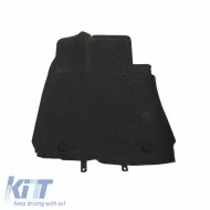 Car Mats 3D from Rubber suitable for Mercedes-Benz S-Class 05-13 W221 Long ''Star Diamond'' 4 Pcs Black-image-6308613