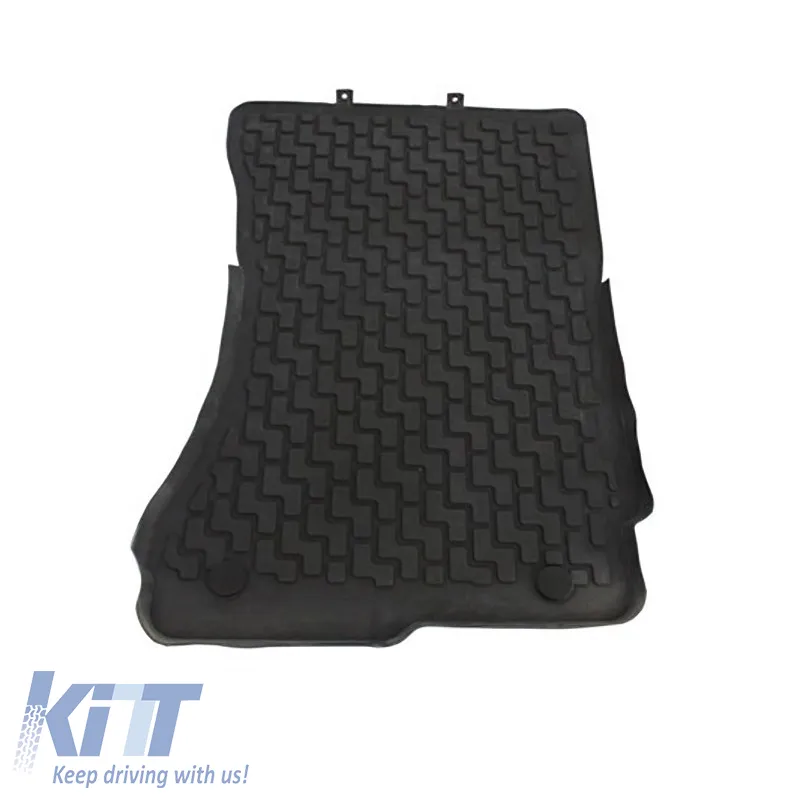Car Mats 3D from Rubber suitable for Mercedes-Benz S-Class 05-13 W221 Long ''Star Diamond'' 4 Pcs Black
