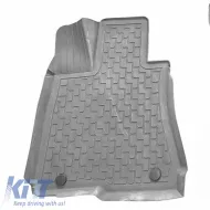 Car Mats 3D from Rubber suitable for Mercedes-Benz S-Class 05-13 W221 Long ''Star Diamond'' 5 Pcs Grey-image-6308930
