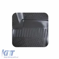 Car Mats 3D from Rubber TPE suitable for Audi A4 1996-2000 Rizline 4 Pcs Black-image-6291894
