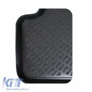 Car Mats 3D From Rubber TPE Suitable for BMW X1 F48 15+ Black Rizline 4 Pcs Black-image-6294045