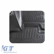 Car Mats 3D From Rubber TPE Suitable for BMW X5 E70 2006-2012 Rizline 4 Pcs Black-image-6291731