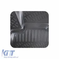 Car Mats 3D from Rubber TPE suitable for BMW Series 5 G30 2017 - Rizline 4 Pcs Black-image-6291882