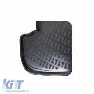 Car Mats 3D from Rubber TPE suitable for BMW Series 5 G30 2017 - Rizline 4 Pcs Black-image-6291884